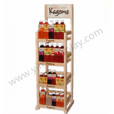 handmade wood wine racks sale cheap water bottle display stands joyshaker YM1908084