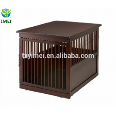 YM1-975 Pet Dog Wooden End Table Crate