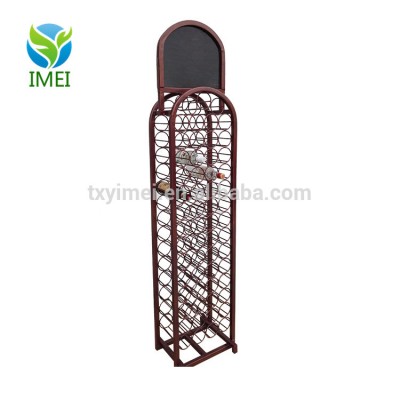 Supermarket custom floor standing metal display with best price