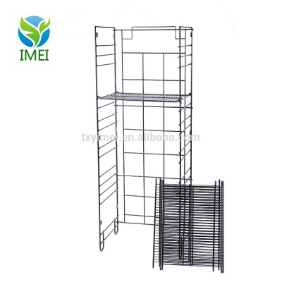 Customized Dimension Sample Wire Shelf Spray Paint Metal Display Rack