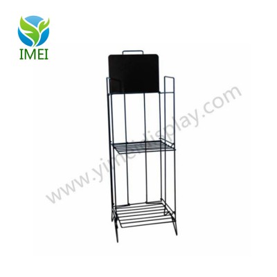 YM6-204 Freestanding Metal Wire Tabloid Racks